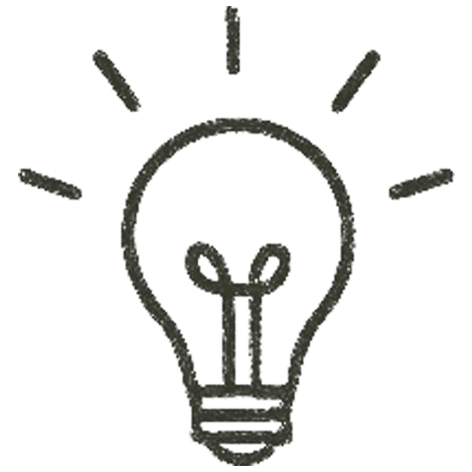 Idée de départ icone