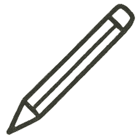 icone le trait de crayon